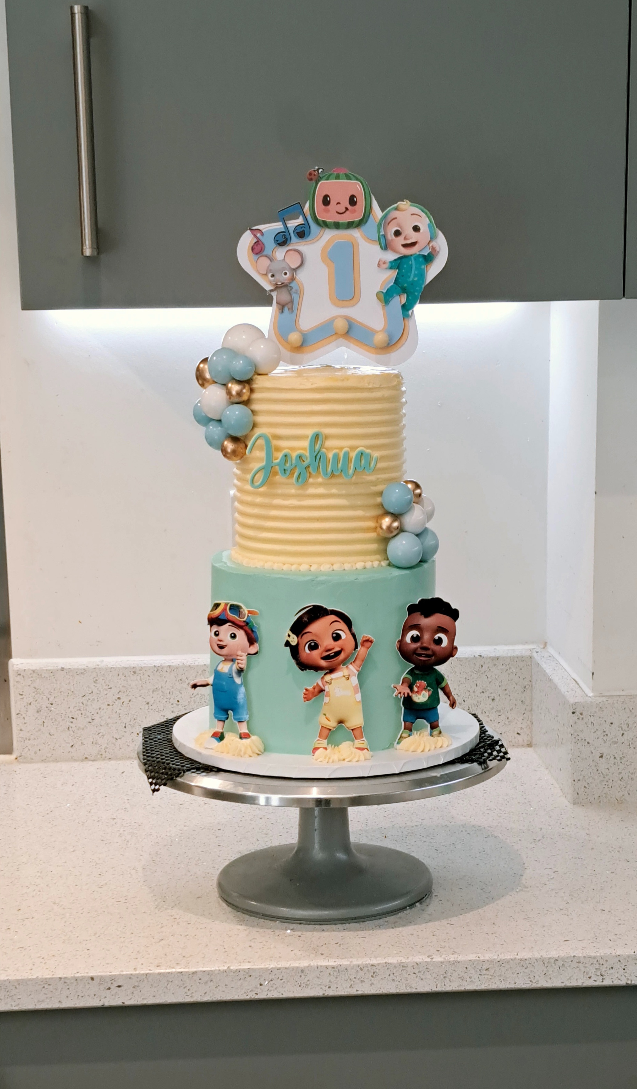 Cocomelon 2-Tier Cake