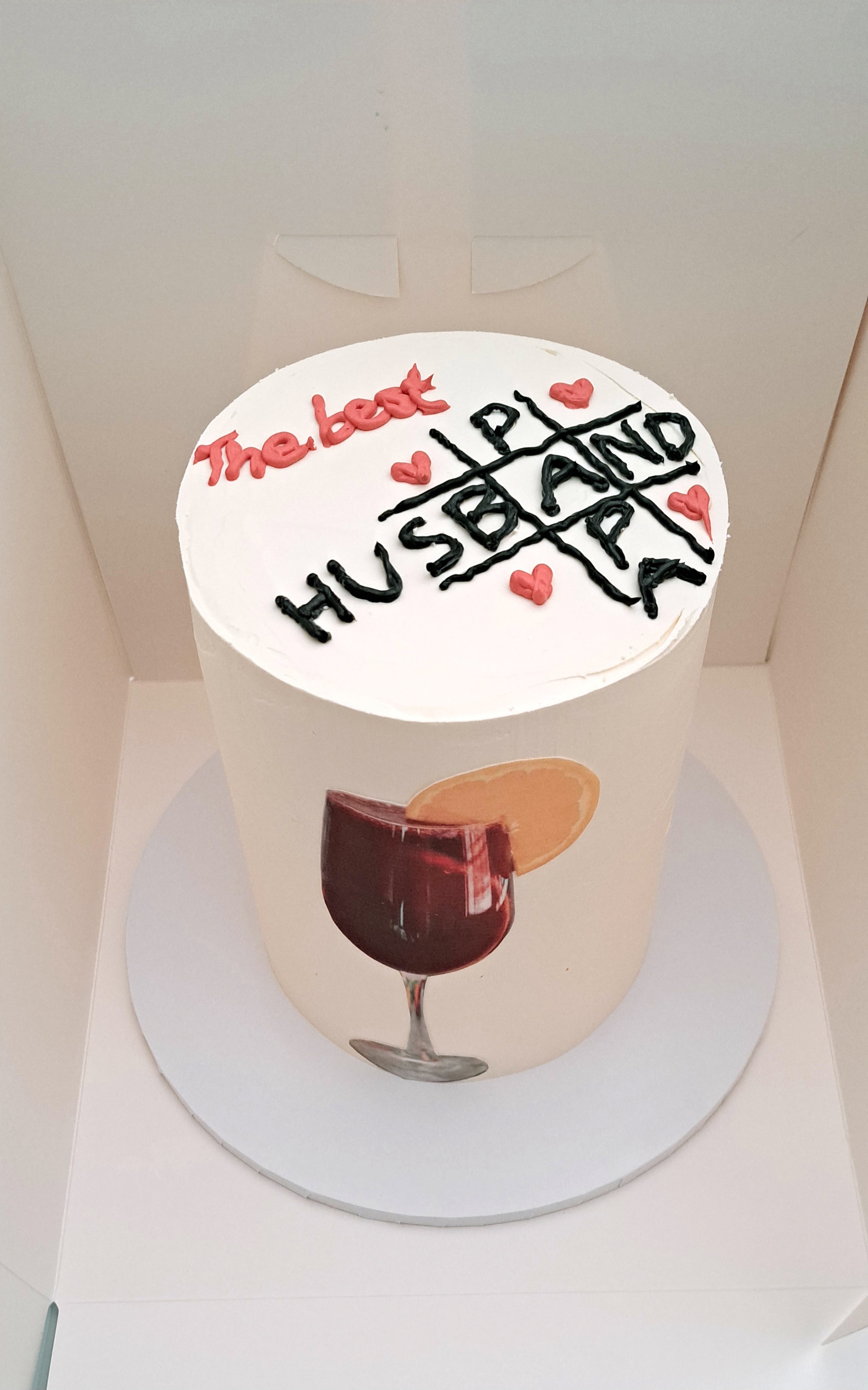 Husband & Papa Celebration Cake