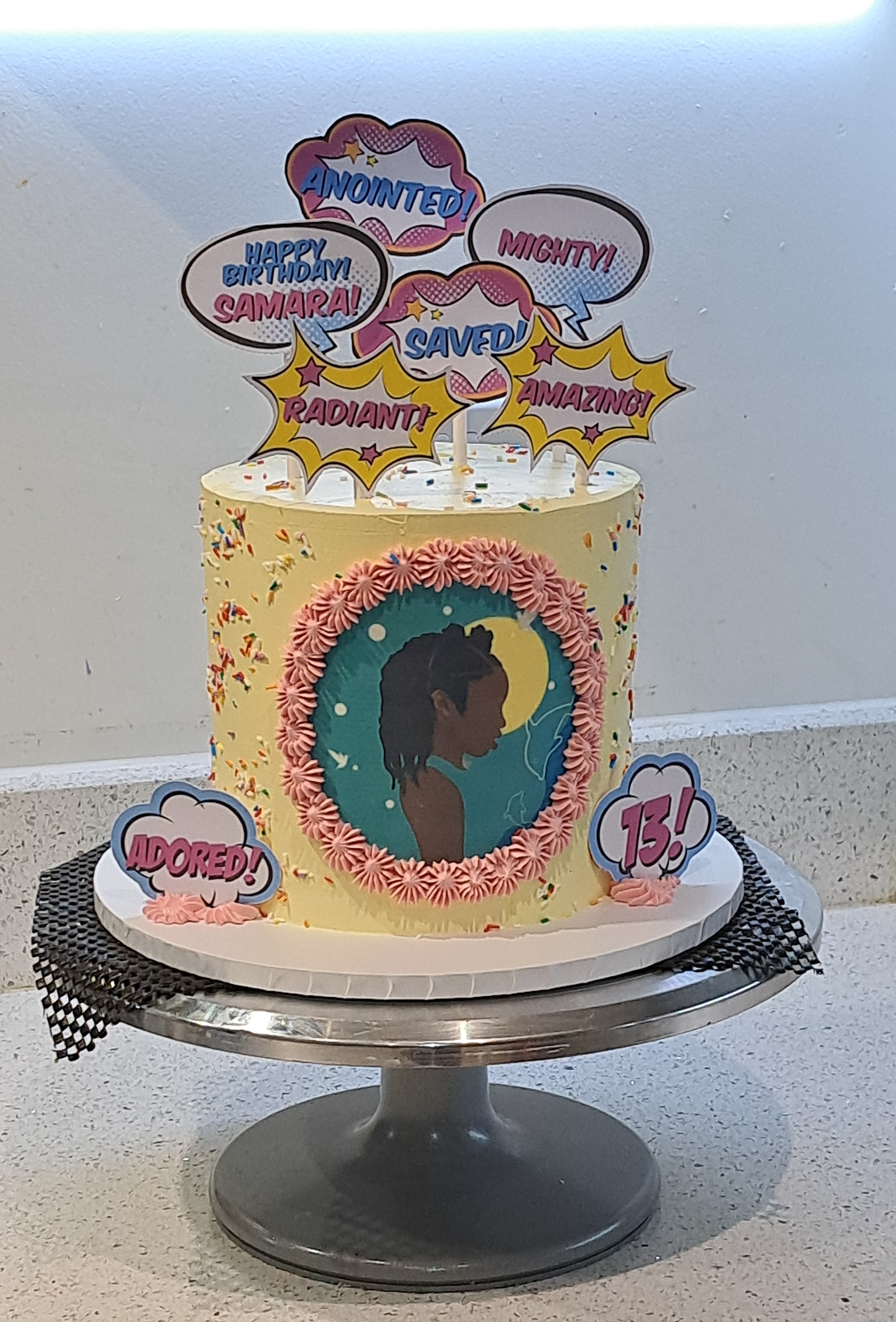 Superhero Cake