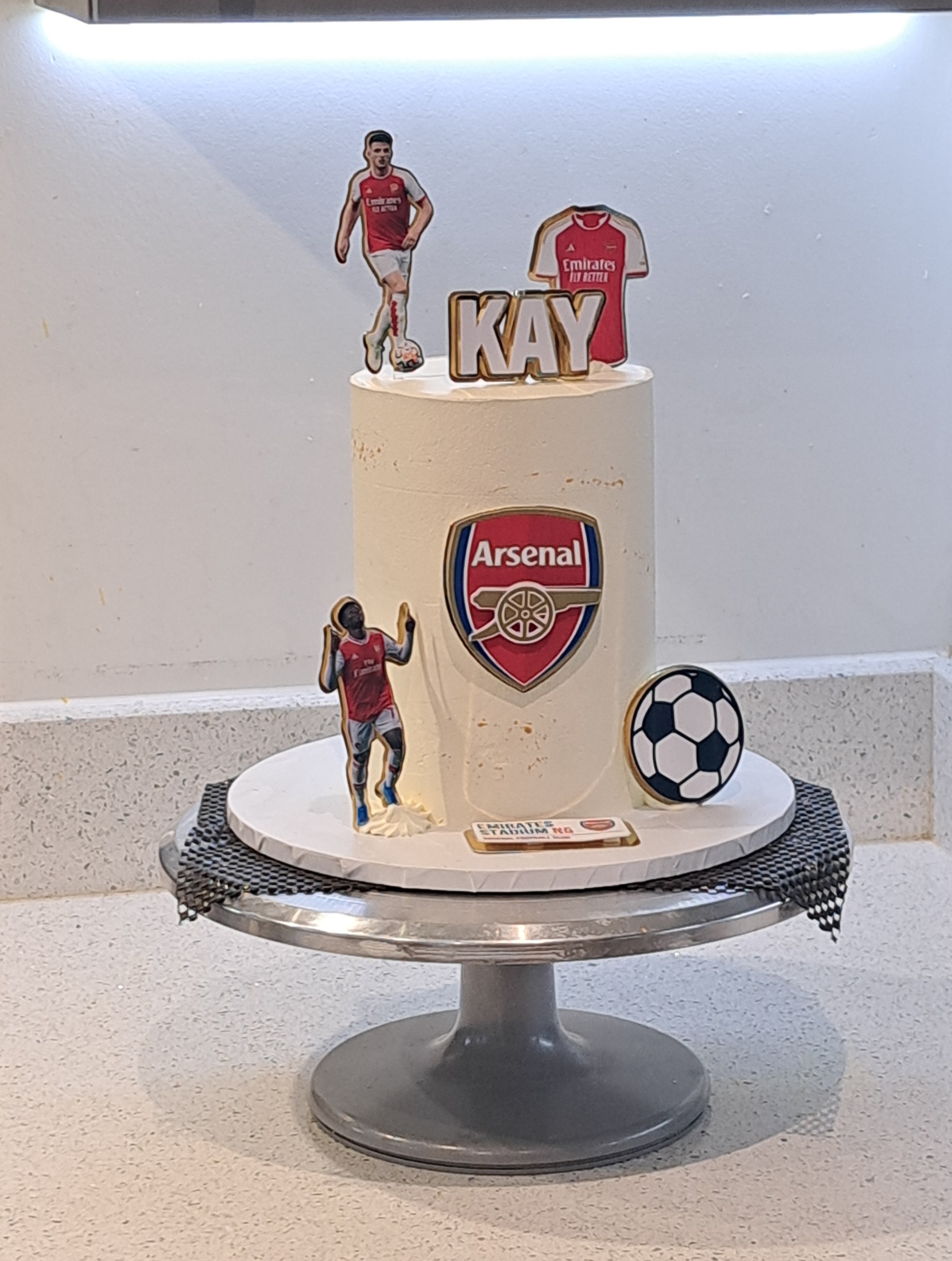 Arsenal Football Cake
